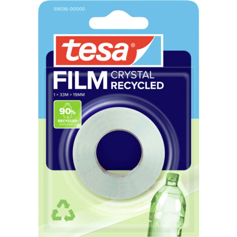 tesa ECO & CRYSTAL 59036-00000-00 tesafilm tesafilm® Eco & Crystal Transparent (L x B) 33 m x 19 mm