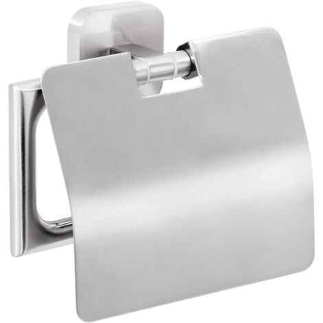 tesa® Esteetic Toilet Roll Holder with Lid
