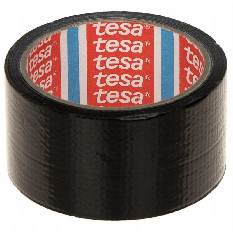 Tesa Extra-power Klebeband Schwarz 50 Mm X 10 M