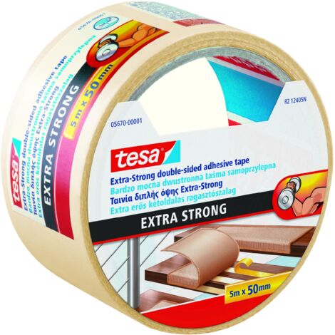 tesa extra starkes Teppichband 5m 50mm stark
