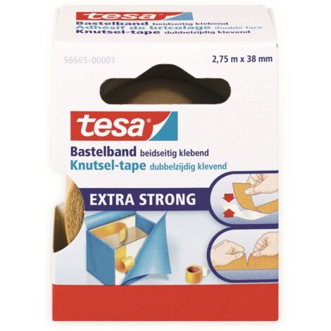 tesa EXTRA STRONG 56665-00001-01 Doppelseitiges Klebeband tesa® Bastelband Transparent (L x B) 2.75