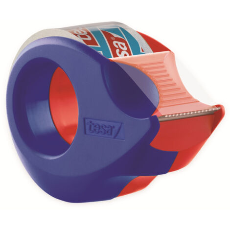 Tesa Film Mini Abroller für 2 Rollen 10 m, 19 mm kristallklar