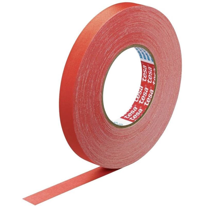 Ruban adhésif toilé Tesa extra Power Tesa 57230-00004-02 rouge (l x l) 50 m x 19 mm caoutchouc 1 pc(s)