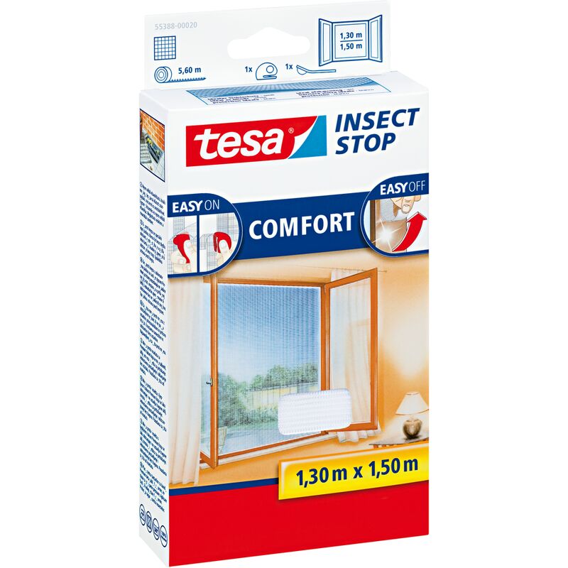 

Mosca ventana 'Comfort' White 1,30 x 1,50 m - Tesa