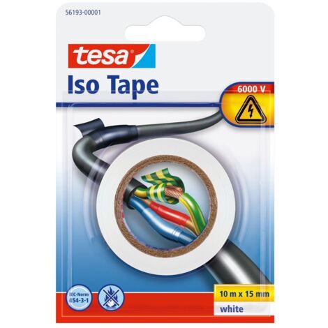 tesa Isolierband 10m 15mm weiß Blister (56193-00001-22)