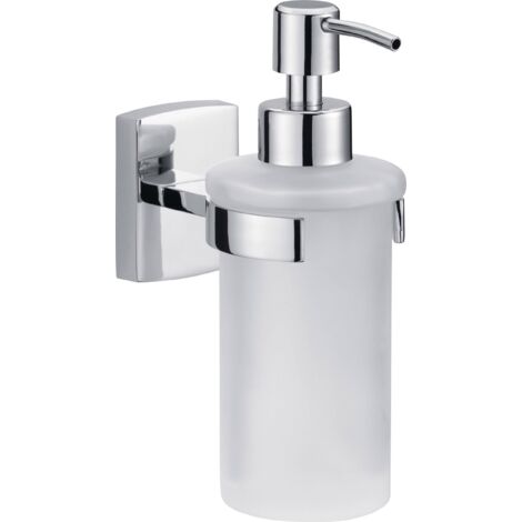tesa klaam 40267-00000-00 Distributeur de savon 200 ml chrome (brillant), blanc (satiné) Q159622