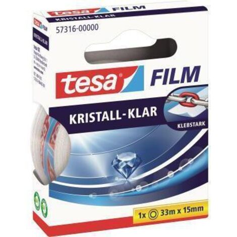 tesa Klebefilm tesafilm kristall- klar 57316-00000 15mmx33m