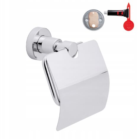 tesa LOXX Toilettenpapierhalter Klebstoff  Metall