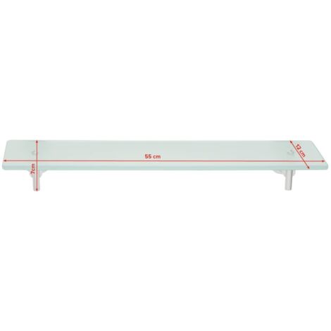 Tesa Luup Porta Bicchiere, Metallo Cromato, Autoadesivo, Tecnologia di Montaggio Adesiva, 95mm x 120mm x 100mm