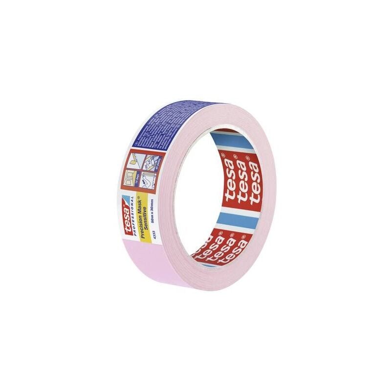 Bande de masquage Tesa 04333-00019-02 rose clair (l x l) 50.00 m x 30.00 mm 1 pc(s)