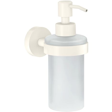 tesa Moon dispenser di sapone liquido, montaggio a parete, bianco