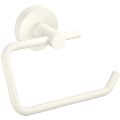 tesa MOON WHITE Porta carta igienica Colla Metallo