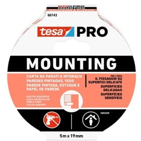 TESA MOUNTING PRO PARED PINTADA TESA PRO MOUNTING PARED PINTADA 5X19MM - TESA TAPE