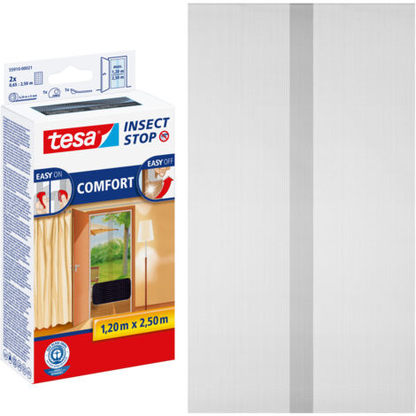 tesa Moustiquaire Porte Premium - Anthracite - 120x250cm