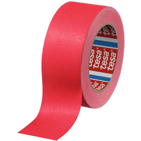 TESA - Nastro adesivo rinforzato Set di 3 pezzi, rosa fucsia,
