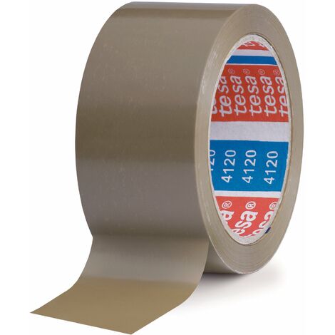 Tesa nastro da imballaggio in PVC (66m: 5mm) marrone