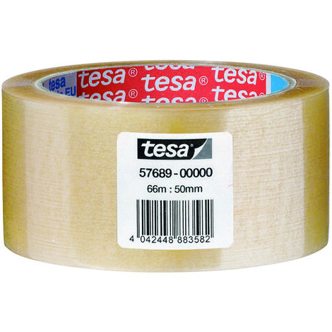 Tesa NASTRO DA IMBALLO SILENZIOSO mm. 50x66 mt. col. Avana 36.00 rotoli