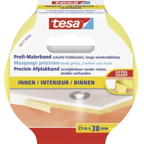 tesa®, nastro di precisione da pittore (indoor) (L x P) 25 m x 38 mm grigio 56271 contenuto: 1 rotolo