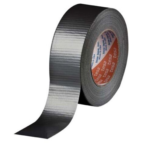 Tesa Nastro Di Tessuto 4662 48 Millimetri X 50 M, 1 Pezzo, Argento, 110 637 708 (In 24)