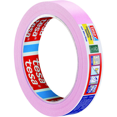 Tesa NASTRO PER MASCHERATURA PRECISION MASK SENSITIVE ROSA  mm. 19x50 mt. 8.00 rotoli