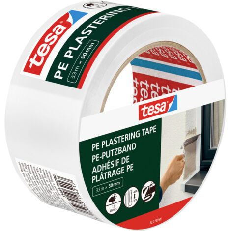 tesa PE Putzband 55485-00000-00 Putzband  Weiß (L x B) 33 m x 50 mm 1 St.