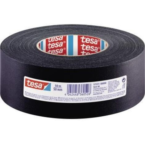 tesa PERFECT 57231-00000-02 Gewebeklebeband tesa® extra Power Schwarz (L x B) 50 m x 50 mm 1 St.