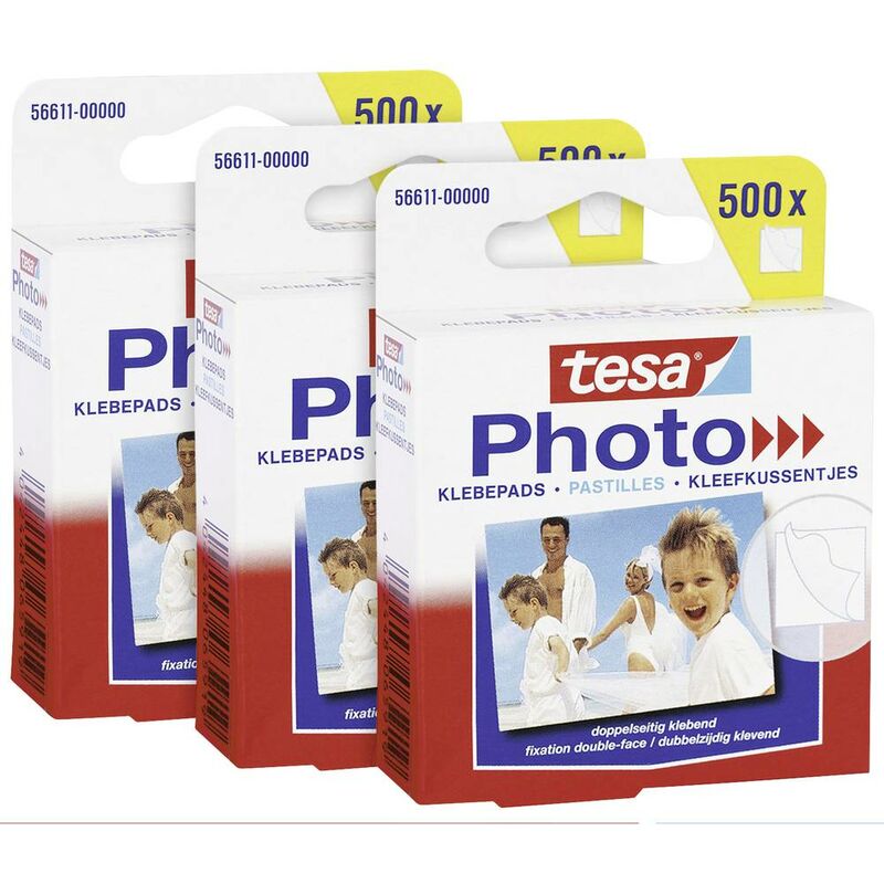 Image of tesa Photo® Pad adesivi Bianco Contenuto: 1500 pz.