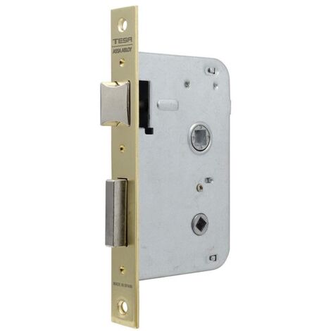 TESA picaporte 2004-30 hl  condena embutir , Picaporte de embutir para puerta de madera Serie 2004 de 30mmPicaporte reversible con mueca para manilla de 8mmCon condena, mue