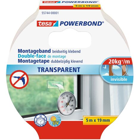tesa Powerbond TRANSPARENT