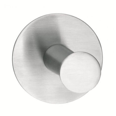 tesa Powerbutton Haken Classic rund, Edelstahl Haushaltsklebeband & Klebehaken