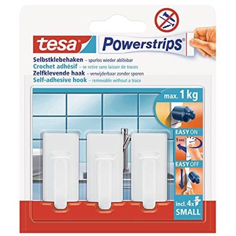 Tesa Powerstrips Hooks Small CLASSIC