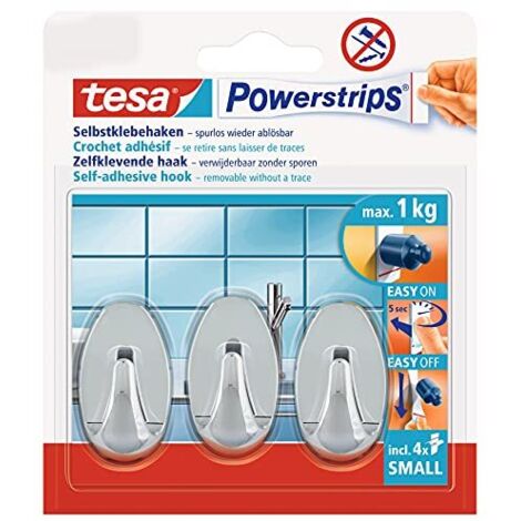 tesa Powerstrips Hooks Small OVAL