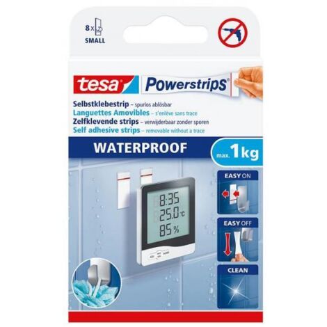 TESA POWERSTRIPS WATERPROOF SMALL
