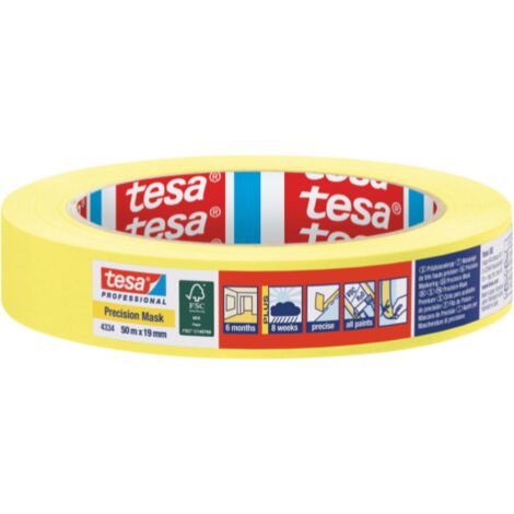 Kip 9 Rolls Of Tape 233-25 Fabric Masker, Masking Film With Fabric Tape, Adhesive Strips For Painting & Varnishing, Specially For Rough Surfaces, 2600 Mm X 17 M - View #5