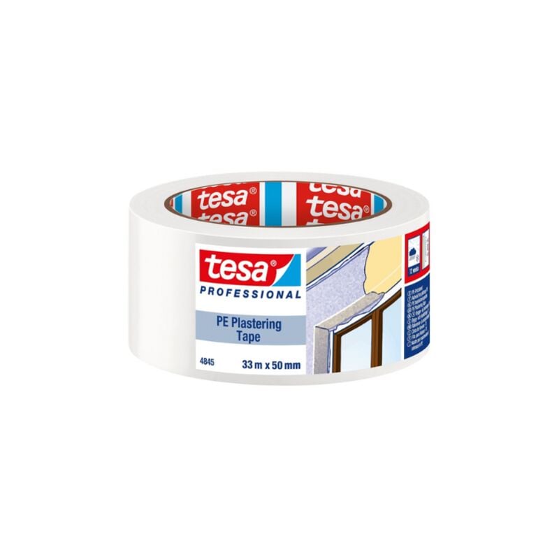 Professional pe Plastering Tape - 50mm x 33m - Tesa