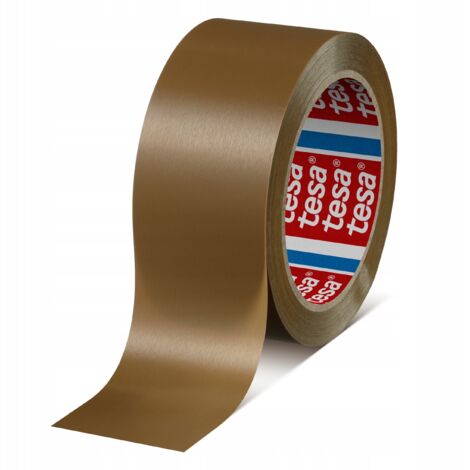 Tesa PVC-Packband 66m x 50mm braun STARK