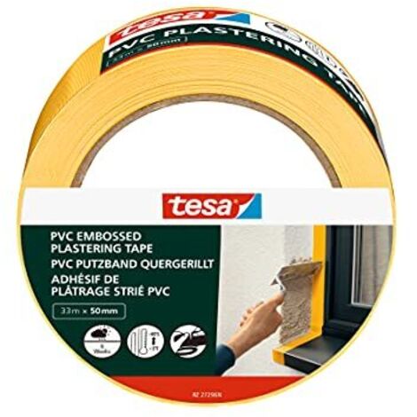 tesa PVC Putzband 55486-00000-00 Nastro goffrato Giallo (L x L) 33 m x 50 mm 1 pz.