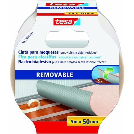 MILEQEE Nastro biadesivo extra forte, 50 mm x 20 m, nastro