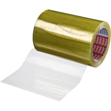 Tesa – Ruban adhésif transparent 66 m x 15 cm – 42040027906 – Polypropylène acrylate – Résistant aux UV et à la chaleur – 1 rouleau
