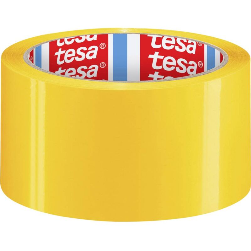 Image of Tesa - secure & strong 58643-00000-00 Nastro da imballo pack® Giallo (l x l) 50 m x 50 mm 1 pz.