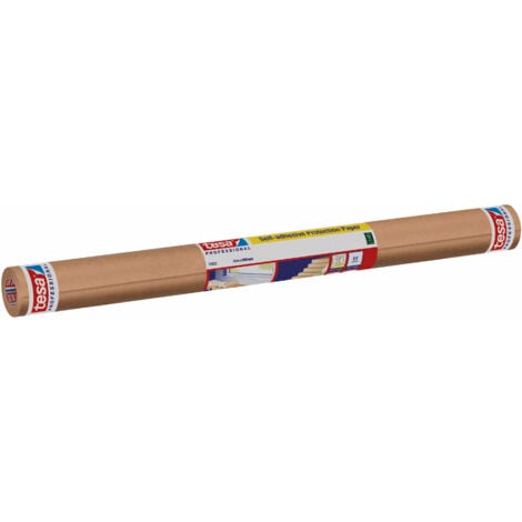 TESA ASSA ABLOY tesa selbstklebendes Schutzpapier - Für großflächigen Schutz und Abdeckung, rückstandsfrei entfernbar, 1 Rolle 10 m x 60 cm