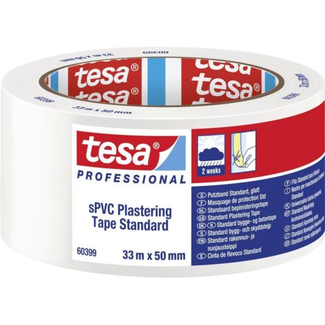 tesa SPVC 60399-00005-00 Nastro goffrato tesa® Professional Bianco (L x L) 33 m x 50 mm 1 pz.