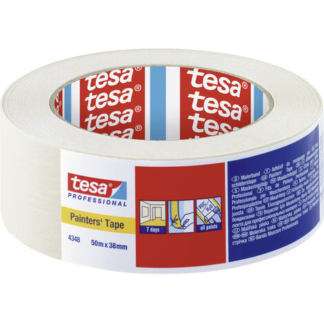 tesa STANDARD 04348-00018-03 Kreppband tesakrepp® Beige (L x B) 50 m x 38 mm 1 St.