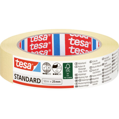 tesa Standard-Abdeckband 50 m x 25 mm