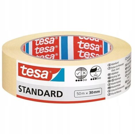tesa Standard-Abdeckband 50 m x 30 mm