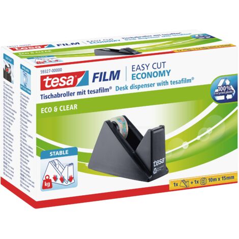 tesa Tischabroller ecoLogo 59327-00000 sw +tesafilm Eco&Clear