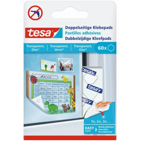 Tesa transparente UV-beständige doppelseitige Klebepads