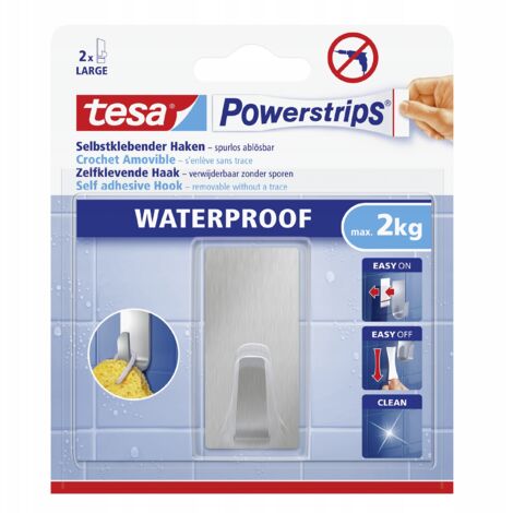 tesa wasserfester selbstklebender Badezimmerhaken