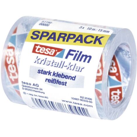 tesafilm® nastro adesivo cristallino (L x P) 10 m x 15 mm 57790 contenuto: 1 Rotolo