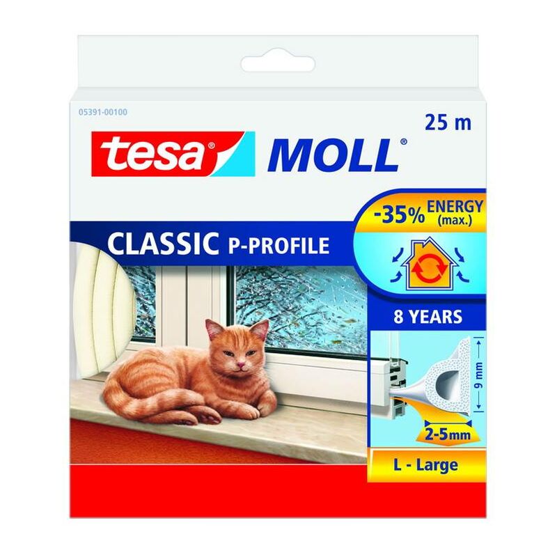 

Tesamoll Tubular Caucho Marrón